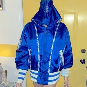 COOGI spring jacket size 3x Royal blue very cute $40